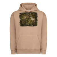 Pigment Burro green hunter camouflage pattern brushstroke Urban Hoodie - Jasminsmagicworld