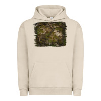 Pigment French Oak green hunter camouflage pattern brushstroke Urban Hoodie - Jasminsmagicworld