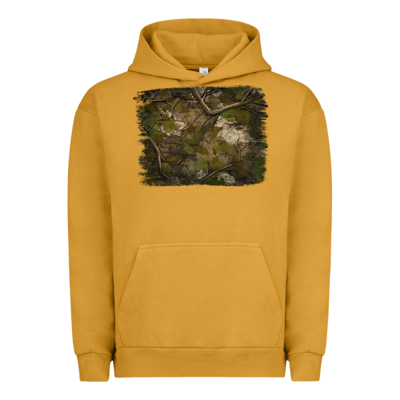 Green Hunter Camouflage Pattern Brushstroke Urban Hoodie by Jasminsmagicworld | Teevron
