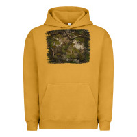 Pigment Peanut Butter green hunter camouflage pattern brushstroke Urban Hoodie - Jasminsmagicworld