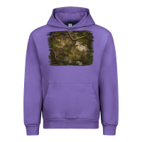 Tulip green hunter camouflage pattern brushstroke Urban Hoodie - Jasminsmagicworld