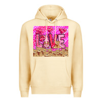 Pina Colada love gnome with bear Premium Hoodie - NancyCooperArtShop