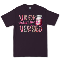 Plum v is for valentine versed Premium Tee - RacoonDesign