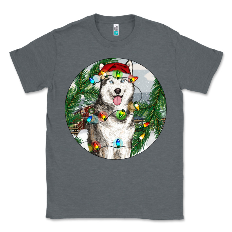 Husky And Farm Ornament Classic Tee by RanaPortraitStore | Teevron