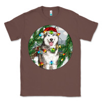 Chestnut husky and farm ornament Classic Tee - RanaPortraitStore