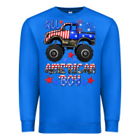 True Royal all american boy Premium Sweatshirt - HRA Design Shop