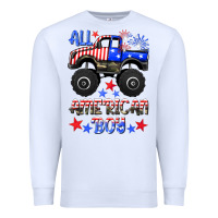White all american boy Premium Sweatshirt - HRA Design Shop