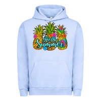 Pigment Grape Ice hello summer pineapple Urban Hoodie - Jasminsmagicworld