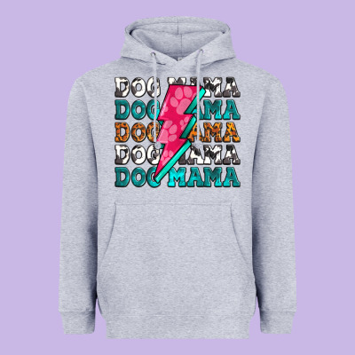 Dog Mama Heavyweight Hoodie Designed By Zillion Design Studio