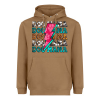 Toasted Coconut dog mama Heavyweight Hoodie - Zillion Design Studio