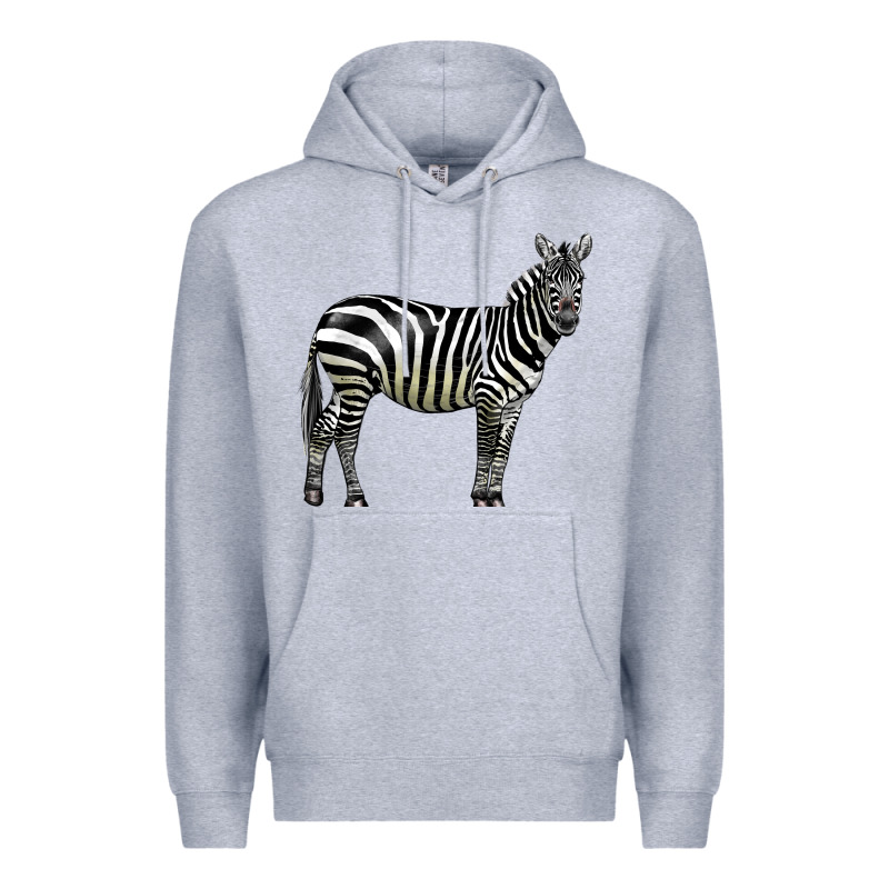 Zebra Premium Hoodie by LillyAllenDesigns | Teevron