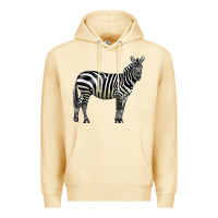Pina Colada zebra Premium Hoodie - LillyAllenDesigns