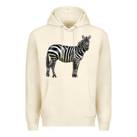 Sandshell zebra Premium Hoodie - LillyAllenDesigns