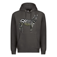 Smoke zebra Premium Hoodie - LillyAllenDesigns