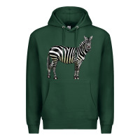 Sports Green zebra Premium Hoodie - LillyAllenDesigns