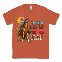 Copper take a ride on the wild side with rodeo Classic Tee - texasbilliewilder