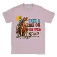 Lilac take a ride on the wild side with rodeo Classic Tee - texasbilliewilder