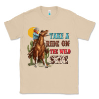 Mushroom take a ride on the wild side with rodeo Classic Tee - texasbilliewilder