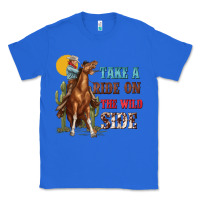 True Royal take a ride on the wild side with rodeo Classic Tee - texasbilliewilder