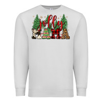 Dove Grey jolly mama Premium Sweatshirt - FaDigitalArtStudio