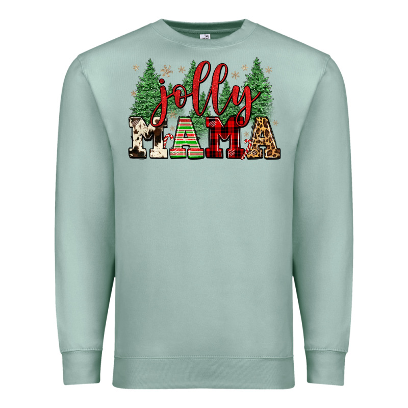 Jolly Mama Premium Sweatshirt by FaDigitalArtStudio | Teevron