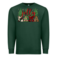 Sports Green jolly mama Premium Sweatshirt - FaDigitalArtStudio