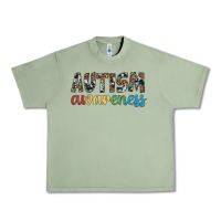 Oil Green autism awareness Urban Heavy Tee - Artiststas