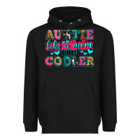 Black auntie like a mom only cooler Heavyweight Hoodie - Zillion Design Studio