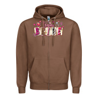 Chestnut team bride Zipper Hoodie - texasbilliewilder