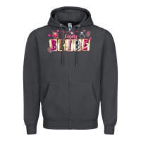Smoke team bride Zipper Hoodie - texasbilliewilder