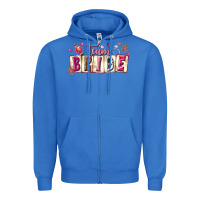 True Royal team bride Zipper Hoodie - texasbilliewilder