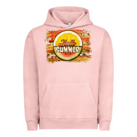 Pigment Salmon hello summer watermelon lemon Urban Hoodie - Jasminsmagicworld