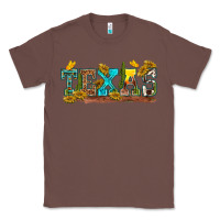 Chestnut texas Classic Tee - texasbilliewilder