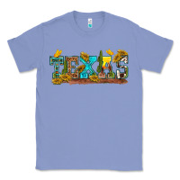 Colony Blue texas Classic Tee - texasbilliewilder