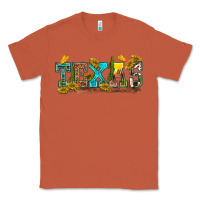 Copper texas Classic Tee - texasbilliewilder