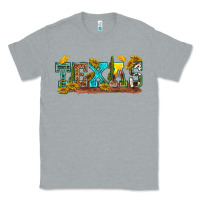 Heather Grey texas Classic Tee - texasbilliewilder