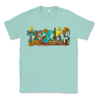 Seafoam texas Classic Tee - texasbilliewilder