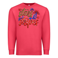 Cardinal stars and stripes Premium Sweatshirt - HRA Design Shop