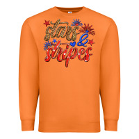 Stars And Stripes Premium Sweatshirt | Teevron