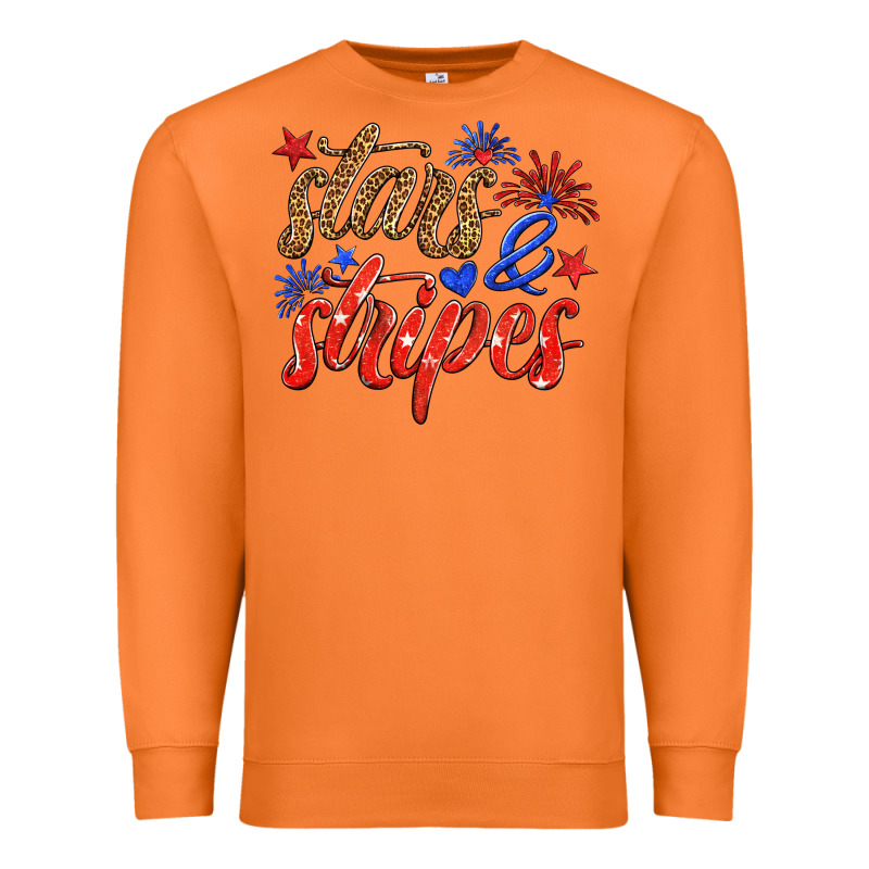 Stars And Stripes Premium Sweatshirt by HRA Design Shop | Teevron