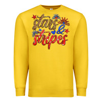 Lemon stars and stripes Premium Sweatshirt - HRA Design Shop