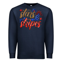 Navy stars and stripes Premium Sweatshirt - HRA Design Shop