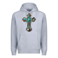 Western Cross Premium Hoodie | Teevron