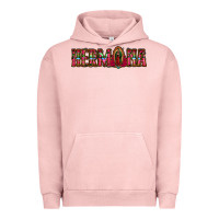 Pigment Salmon hermana floral aztec leopard Urban Hoodie - Jasminsmagicworld
