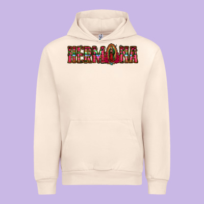Hermana Floral Aztec Leopard Urban Hoodie Designed By Jasminsmagicworld