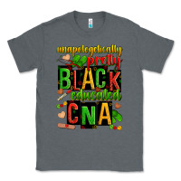 Charcoal Heather unapologetically pretty black and educated cna zillion Classic Tee - Zillion Design Studio
