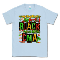 Dusty Blue unapologetically pretty black and educated cna zillion Classic Tee - Zillion Design Studio