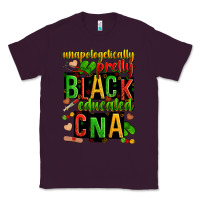 Plum unapologetically pretty black and educated cna zillion Classic Tee - Zillion Design Studio