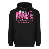 Black rn s make the world go around and everyone knows Heavyweight Hoodie - texasbilliewilder