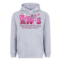 Heather Grey rn s make the world go around and everyone knows Heavyweight Hoodie - texasbilliewilder